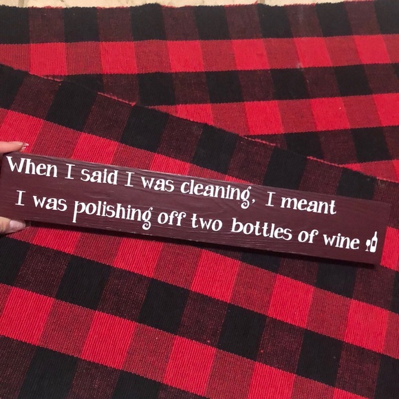 Wine Handmade sign - Picture 8 of 8